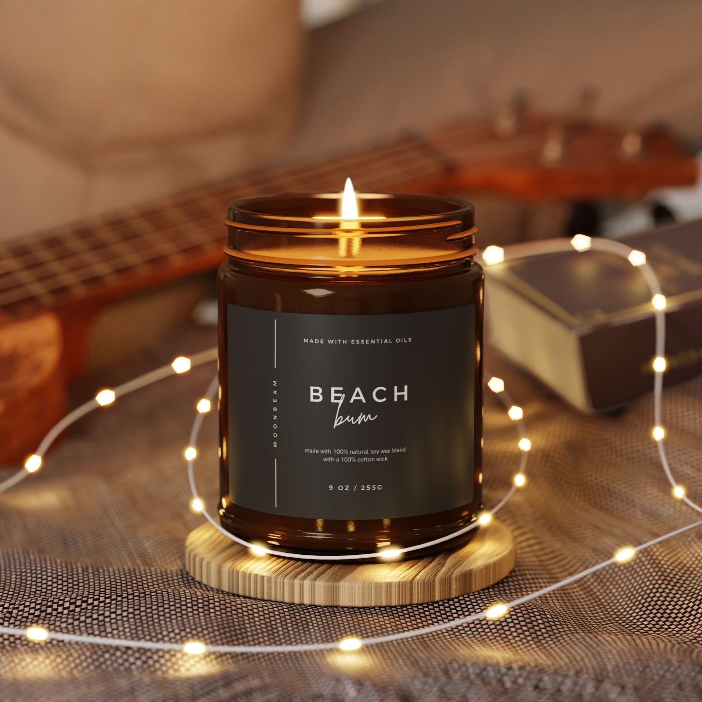 MOONBEAM scented candle Beach Bum