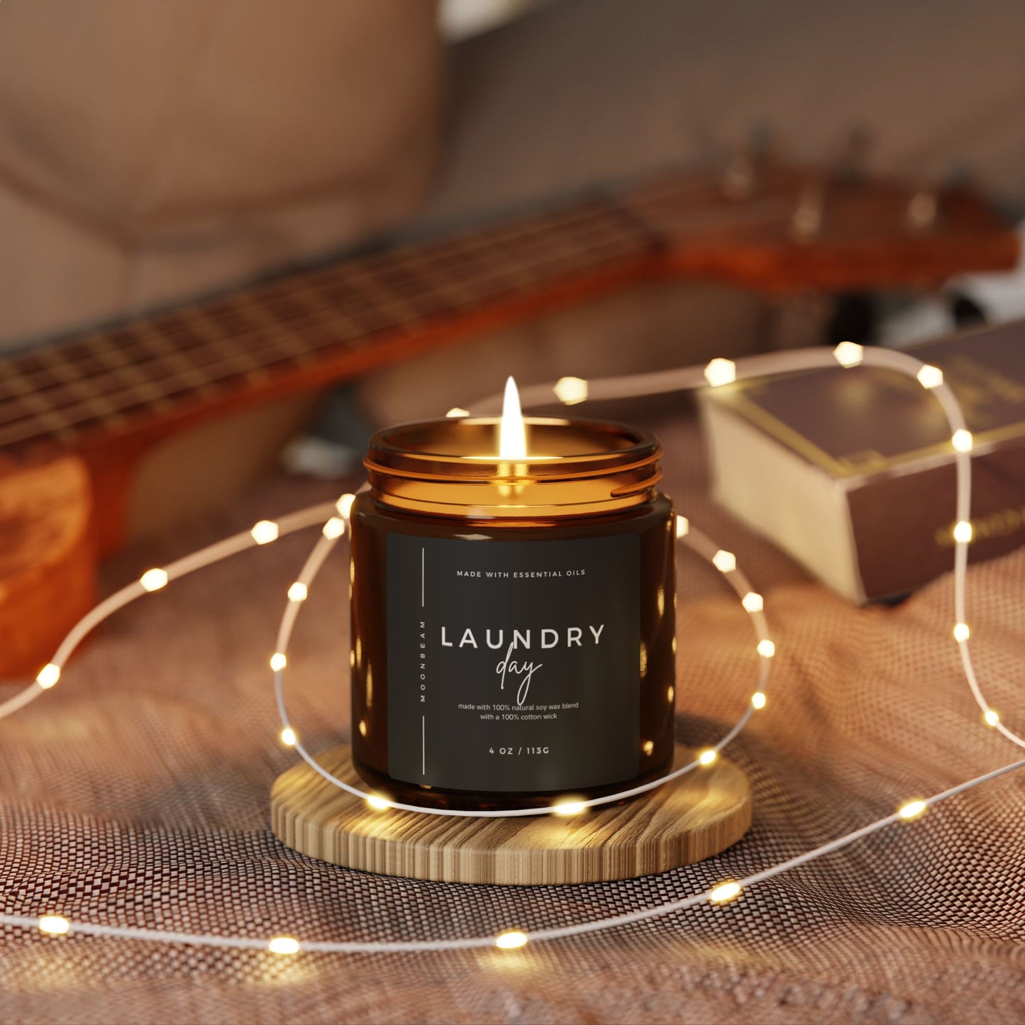 MOONBEAM scented candle Laundry Day