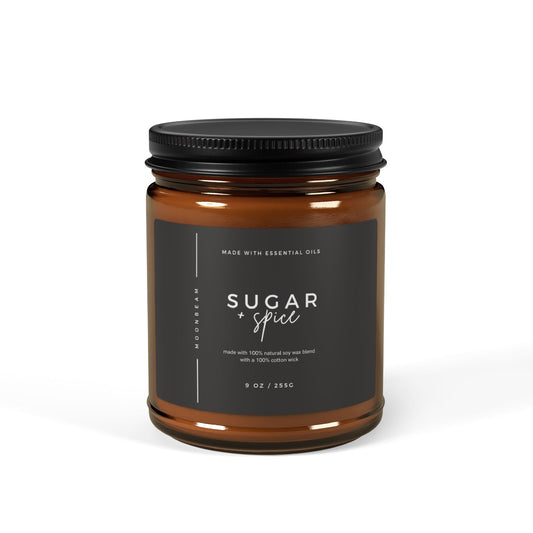 MOONBEAM scented candle Sugar and Spice