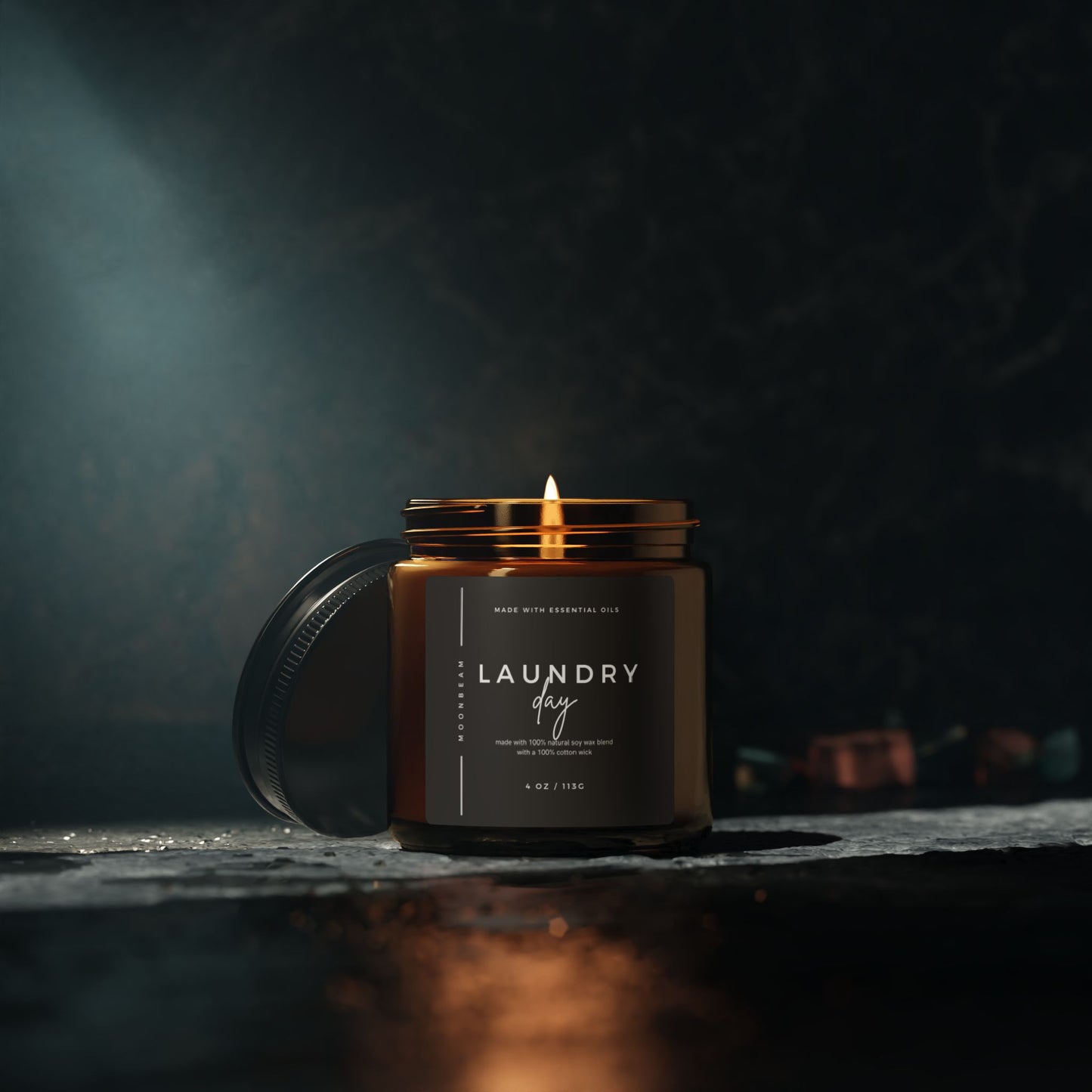 MOONBEAM scented candle Laundry Day
